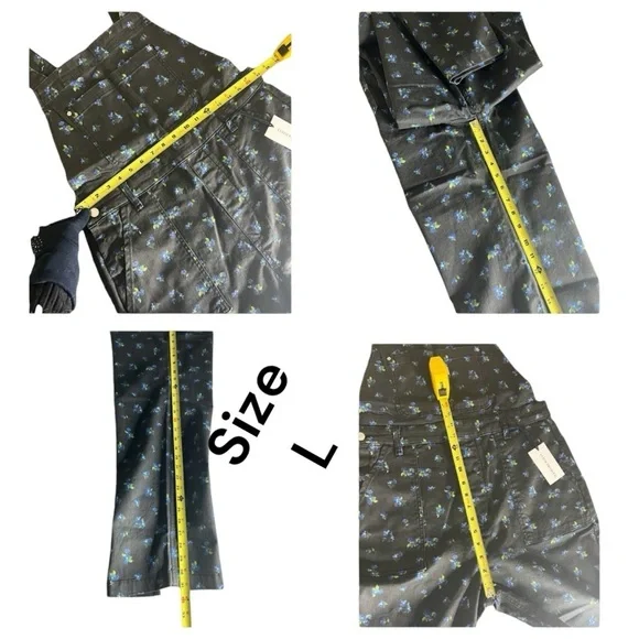 WeWoreWhat Women's Slouchy Slit Overalls In Watercolor
Ditsy Jumpsuit - Picture 12 of 12